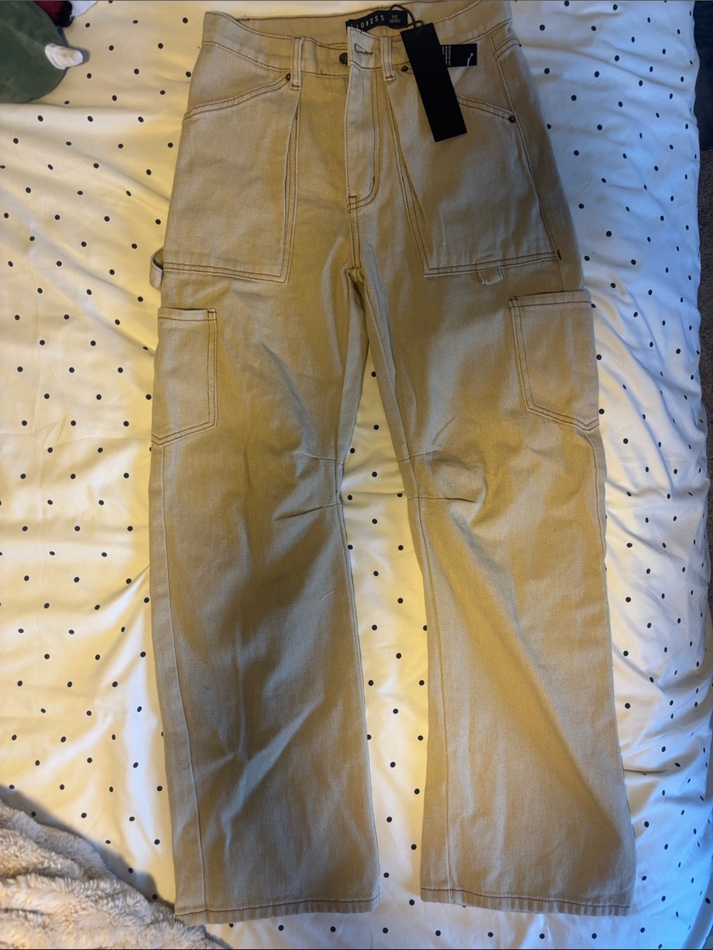 Tan Cargo Pants